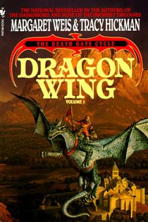 Book cover: Dragon Wing (Book 1 of A Death Gate Novel) by Margaret Weis (preview)
