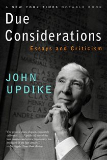 Book cover: Due Considerations, by John Updike (preview)