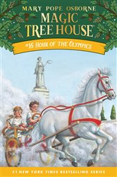 Book cover: Hour of the Olympics (Book 16 of Magic Tree House) by Mary Pope Osborne (preview)
