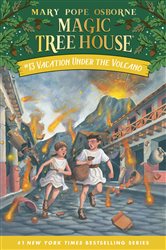 Book cover: Vacation Under the Volcano (Book 13 of Magic Tree House) by Mary Pope Osborne (preview)