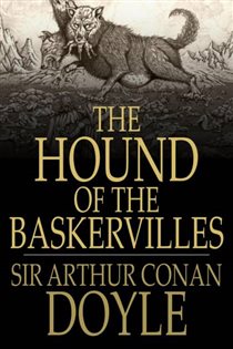 Book cover: The Hound of the Baskervilles, by Sir Arthur Conan Doyle (preview)