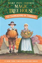 Book cover: Thanksgiving on Thursday (Book 27 of Magic Tree House) by Mary Pope Osborne (preview)