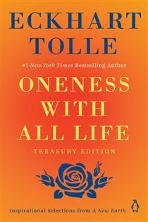 Book cover: Oneness with All Life, by Eckhart Tolle (preview)