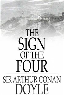 Book cover: The Sign of the Four, by Sir Arthur Conan Doyle (preview)