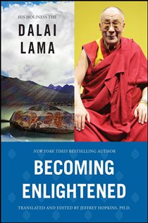 Book cover: Becoming Enlightened, by His Holiness the Dalai Lama (preview)
