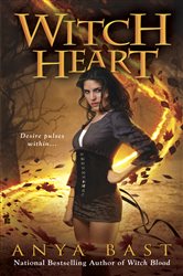 Book cover: Witch Heart (Book 3 of Elemental Witches Quartet) by Anya Bast (preview)