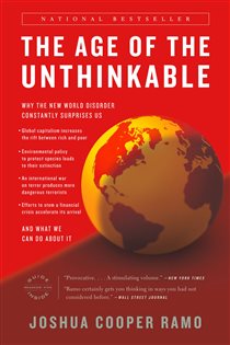 Book cover: The Age of the Unthinkable, by Joshua Cooper Ramo (preview)