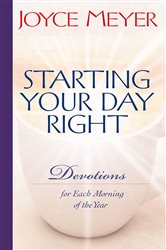 Book cover: Starting Your Day Right, by Joyce Meyer (preview)