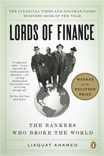 Book cover: Lords of Finance, by Liaquat Ahamed (preview)