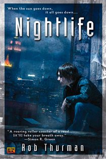 Book cover: Nightlife (Book 1 of Cal Leandros) by Rob Thurman (preview)
