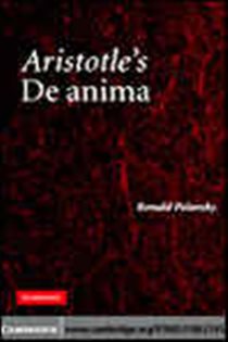 Book cover: Aristotle's De Anima, by Ronald Polansky (preview)
