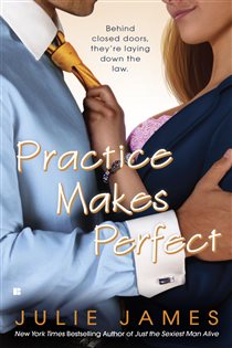 Book cover: Practice Makes Perfect, by Julie James (preview)