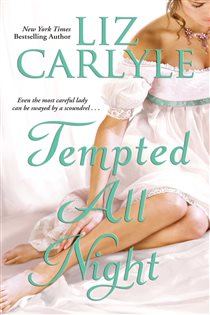 Book cover: Tempted All Night, by Liz Carlyle (preview)
