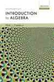 Book cover: Introduction to Algebra, by Peter J. Cameron (preview)