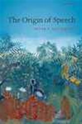 Book cover: The Origin of Speech, by Peter MacNeilage (preview)