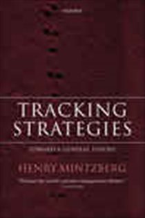 Book cover: Tracking Strategies, by Henry Mintzberg (preview)