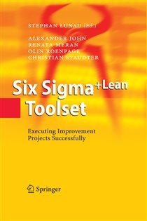 Book cover: Six Sigma+Lean Toolset, by Alexander John (preview)