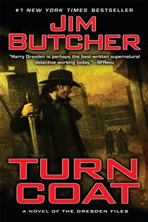 Book cover: Turn Coat (Book 11 of Dresden Files) by Jim Butcher (preview)