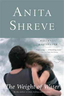 Book cover: The Weight of Water, by Anita Shreve (preview)