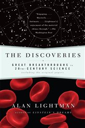 Book cover: The Discoveries, by Alan Lightman (preview)