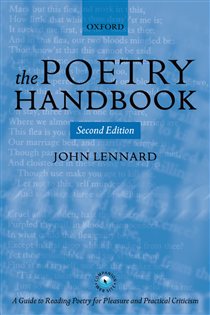 Book cover: The Poetry Handbook, by John Lennard (preview)
