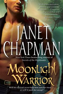 Book cover: Moonlight Warrior, by Janet Chapman (preview)