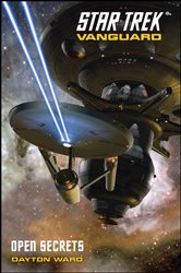 Book cover: Vanguard #4: Open Secrets, by Dayton Ward (preview)