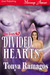 Book cover: Divided Hearts, by Tonya Ramagos (preview)