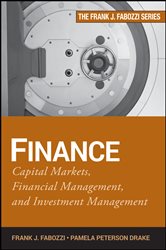 Book cover: Finance, by Frank J. Fabozzi (preview)