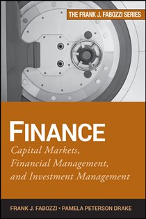 Book cover: Finance, by Frank J. Fabozzi (preview)