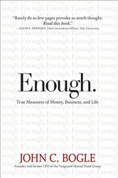 Book cover: Enough, by John C. Bogle (preview)