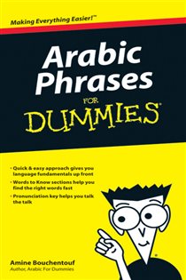 Book cover: Arabic Phrases For Dummies, by Amine Bouchentouf (preview)