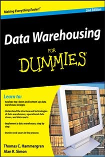 Book cover: Data Warehousing For Dummies, by Thomas C. Hammergren (preview)