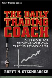 Book cover: The Daily Trading Coach, by Brett N. Steenbarger (preview)