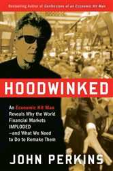 Book cover: Hoodwinked, by John Perkins (preview)