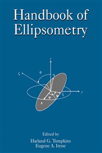 Book cover: Handbook of Ellipsometry, by Harland Tompkins (preview)