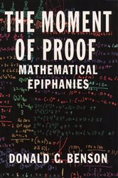 Book cover: The Moment of Proof, by Donald C. Benson (preview)