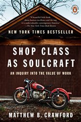 Book cover: Shop Class as Soulcraft, by Matthew B. Crawford (preview)