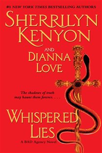 Book cover: Whispered Lies, by Sherrilyn Kenyon (preview)