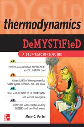 Book cover: Thermodynamics DeMYSTiFied, by Merle C. Potter (preview)