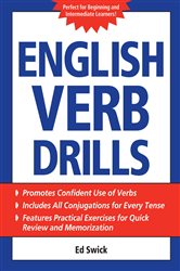 Book cover: English Verb Drills, by Ed Swick (preview)