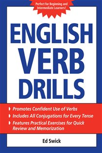 Book cover: English Verb Drills, by Ed Swick (preview)