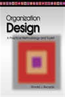 Book cover: Organization Design, by Ronald Recardo (preview)