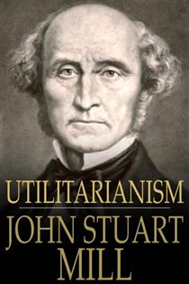 Book cover: Utilitarianism, by John Stuart Mill (preview)