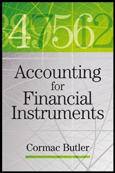 Book cover: Accounting for Financial Instruments, by Cormac Butler (preview)