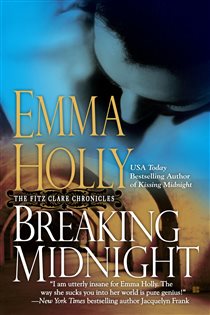 Book cover: Breaking Midnight (Book 2 of The Fitz Clare Chronicles) by Emma Holly (preview)