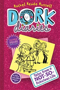 Book cover: Dork Diaries 1, by Rachel Renée Russell (preview)