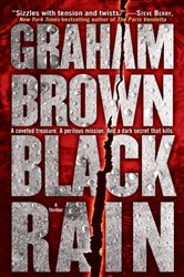 Book cover: Black Rain (Book 1 of Hawker & Laidlaw) by Graham Brown (preview)