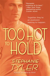 Book cover: Too Hot to Hold (Book 2 of Hold Trilogy) by Stephanie Tyler (preview)
