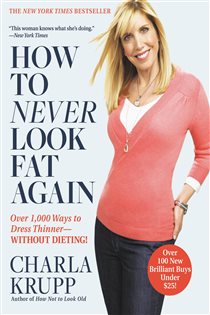 Book cover: How to Never Look Fat Again, by Charla Krupp (preview)